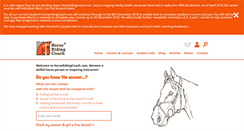 Desktop Screenshot of horseridingcoach.com